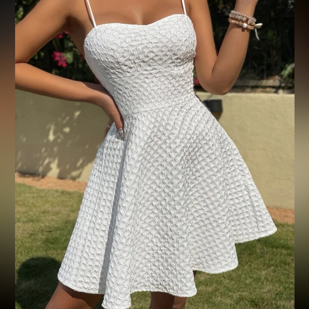 Texture White dress